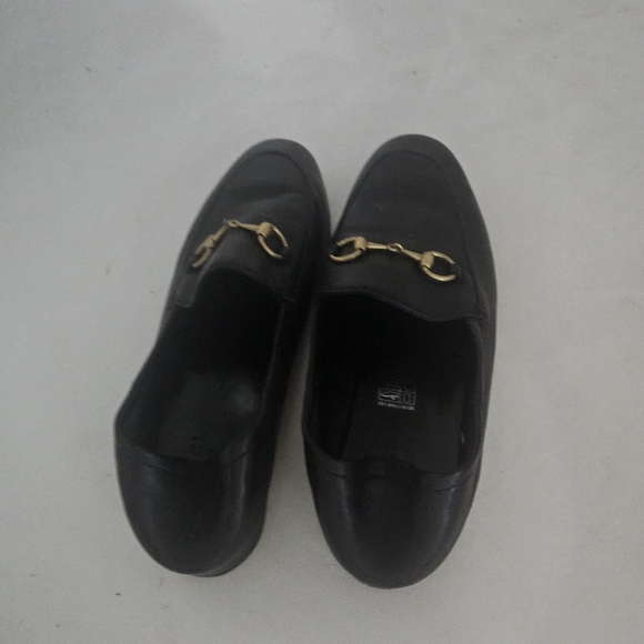 Gucci Brixton Black Leather Horsebit Loafers Womens 6.5 EU36.5 MSRP $1090 - Picture 11 of 16